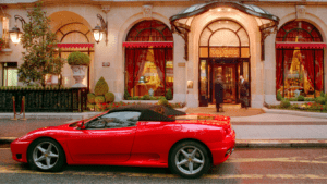 Red Ferrari