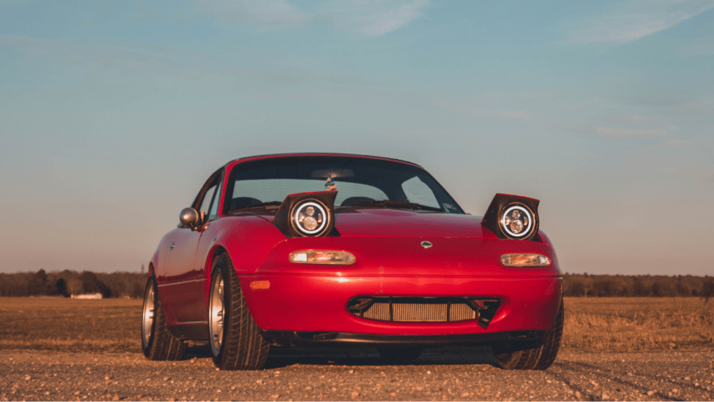 Red Porsche