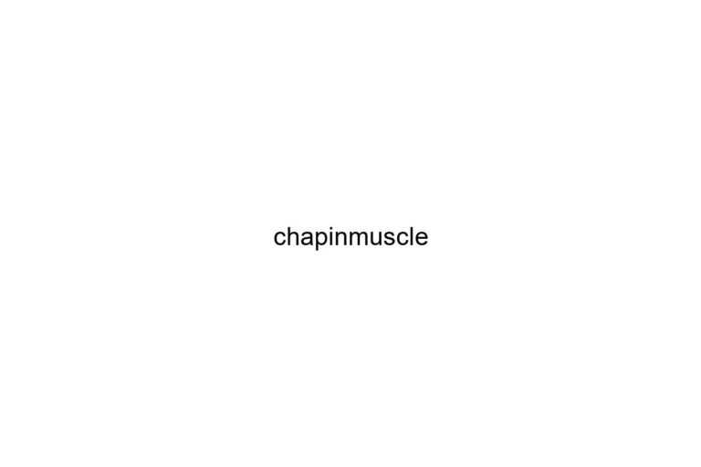 chapinmuscle