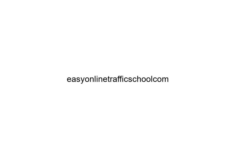 easyonlinetrafficschoolcom