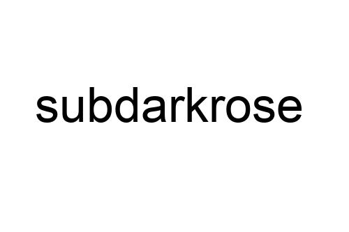 subdarkrose