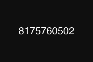 8175760502