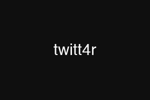 twitt4r