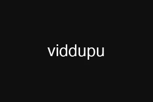 viddupu