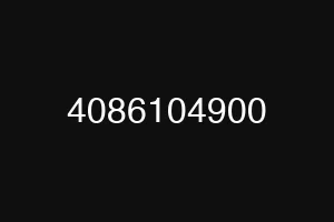 4086104900