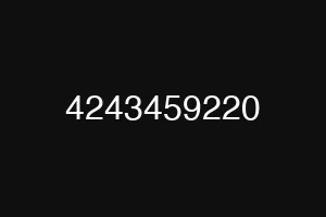 4243459220